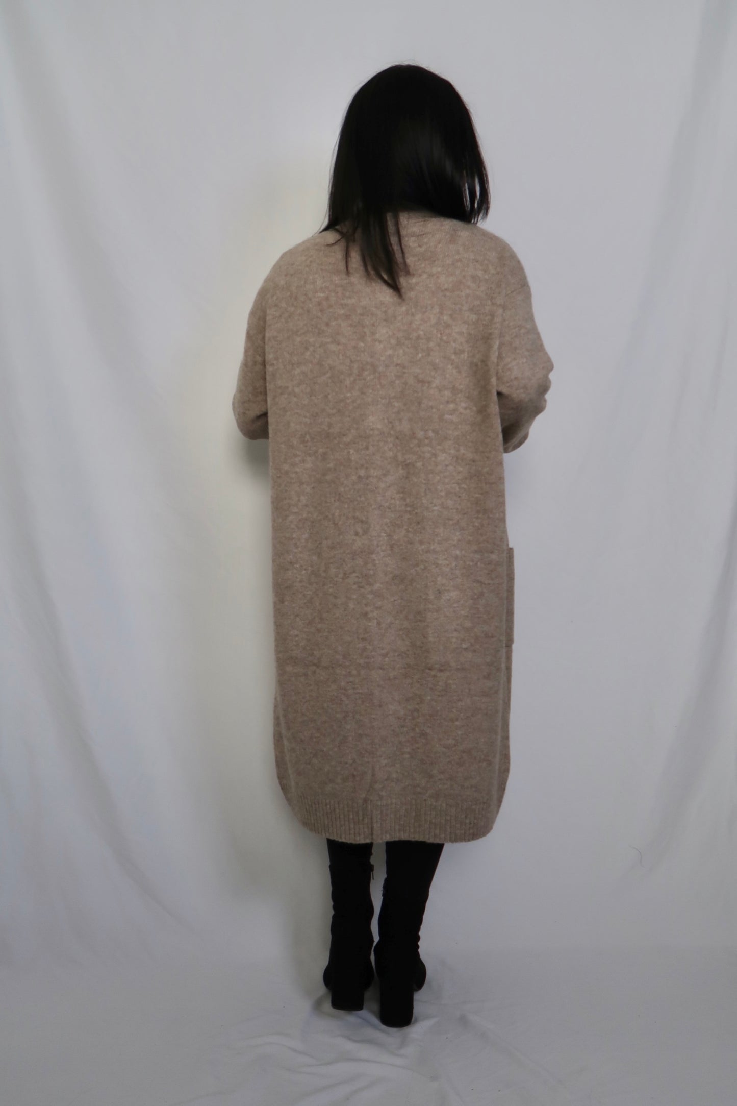 Like Butter Long Cardigan | Oatmeal